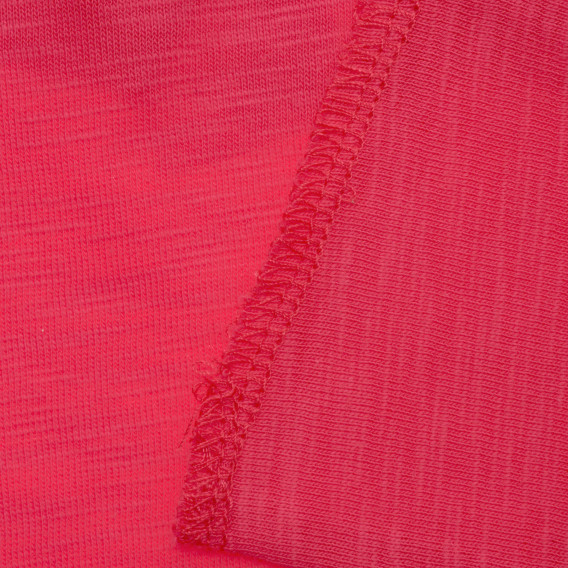 Памучни панталони за бебе за момиче розови Boboli 216500 2