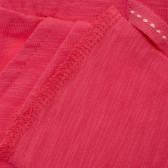 Памучни панталони за бебе за момиче розови Boboli 216501 3