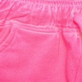 Памучни къси панталони за момиче розови Boboli 216550 2