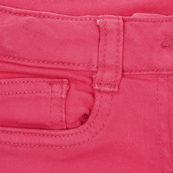 Панталон с пет джоба за момиче червен Boboli 216828 3
