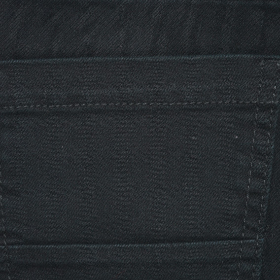 Памучни дънки с износен ефект, черни Benetton 216958 3