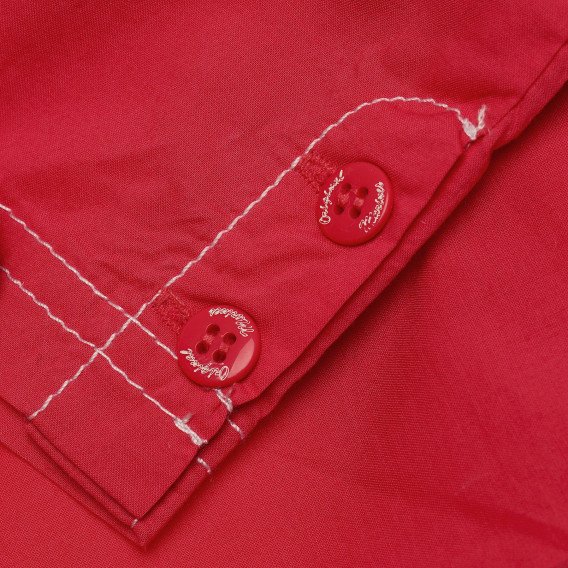 Памучен панталон за бебе за момиче розов Original Marines 217782 3