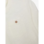 Блуза от органичен памук с джоб, бяла Name it 218043 3