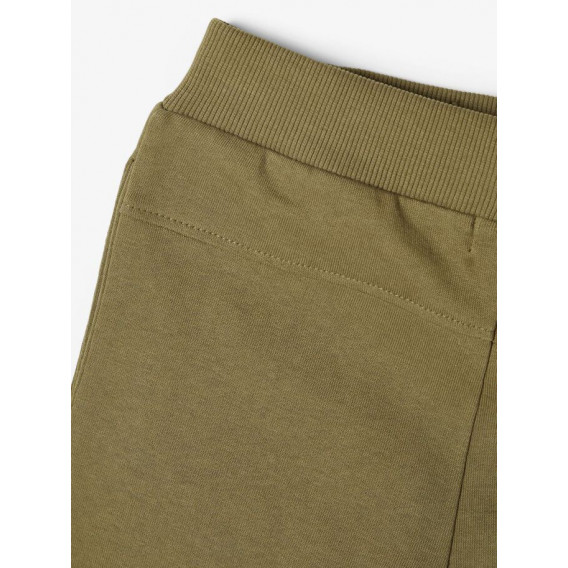Панталон от органичен памук, зелен Name it 218370 4