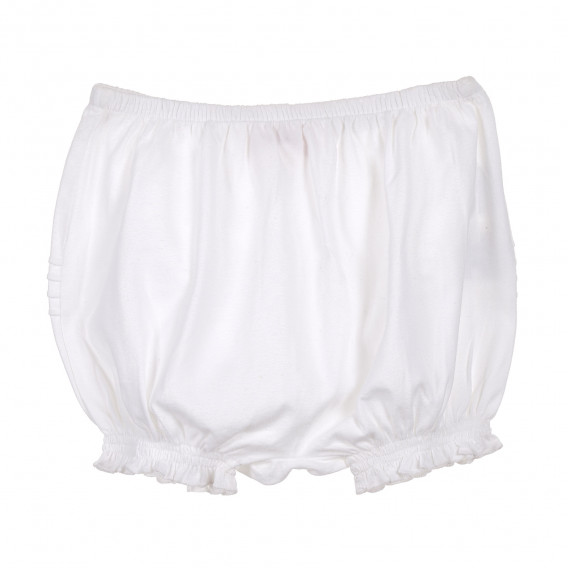 Бебешки панталони бели DPAM 218718 