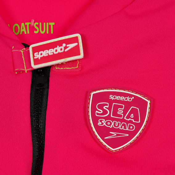 Къс костюм за плуване за момиче в розов цвят Speedo 218727 2