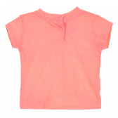 Блуза с къс ръкав за момиче розова Chicco 219391 3