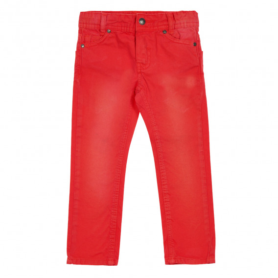 Дънков панталон за момиче червен Tape a l'oeil 219497 