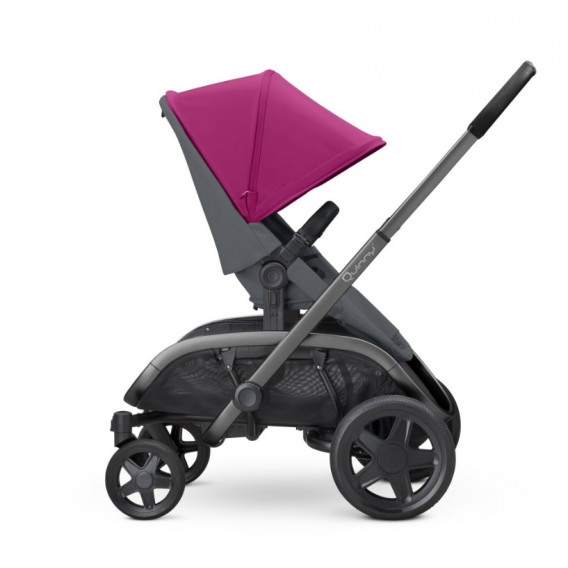 Комбинирана количка, Hubb Pink on Graphite Quinny 220020 2