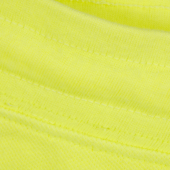 Памучни къси панталони с подгънати крачоли за бебе, светло зелени Benetton 221637 2