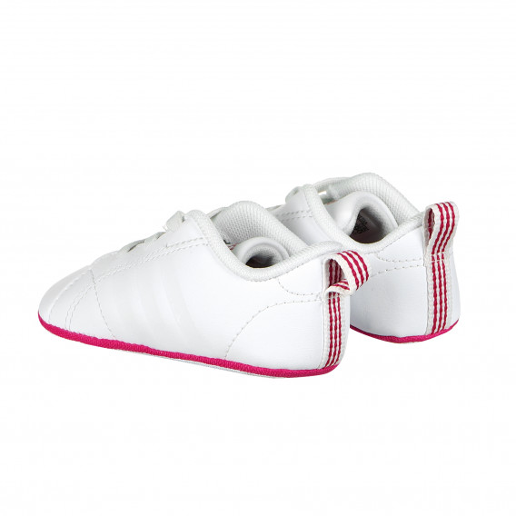 Буйки за бебе за момиче, бели Adidas 222143 5