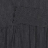 Разкроена блуза с дълъг ръкав за бременни, черна Mamalicious 222198 3