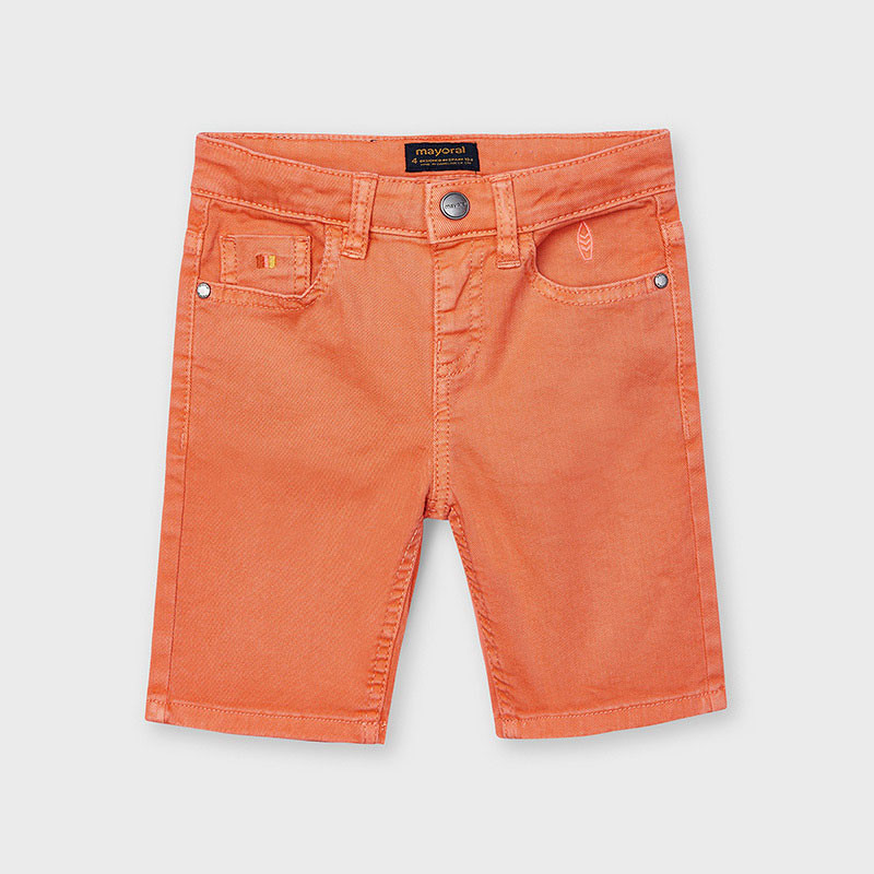 Дънкови къси панталони, оранжеви  222522