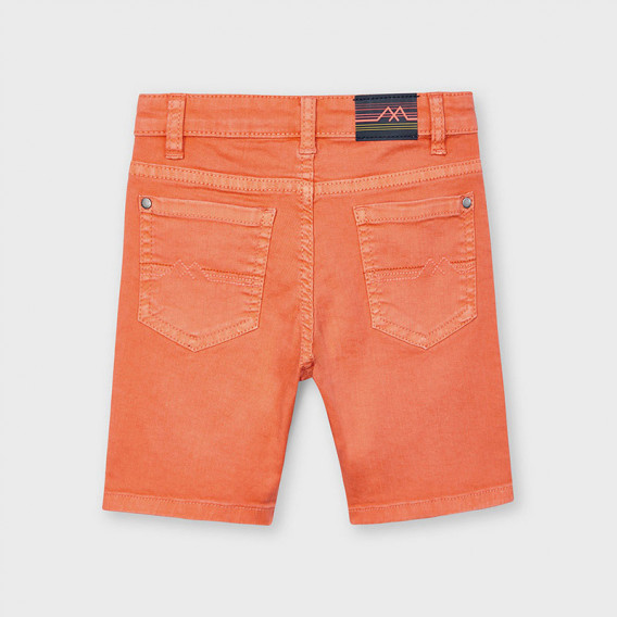 Дънкови къси панталони, оранжеви Mayoral 222523 2