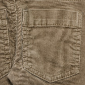 Джинсов памучен панталон, кафяв Benetton 223843 3