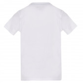 Памучна тениска с логото на бранда, бяла Guess 224291 3