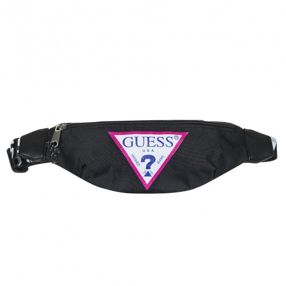 Чанта за кръста за момиче, черна Guess 224371 