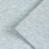 Памучна тениска с декоративен джоб, сива Benetton 224516 3