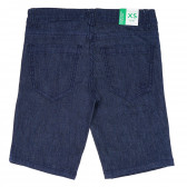 Дънков къс панталон, син Benetton 225710 8