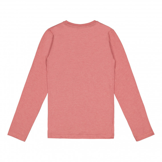 Памучна тениска за момиче розова Disney 225779 3