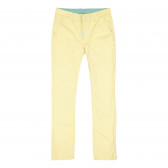 Памучен панталон за момче жълт Tape a l'oeil 226752 