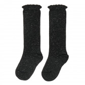 Комплект от два броя чорапи в черно и сиво за момиче Chicco 227779 2