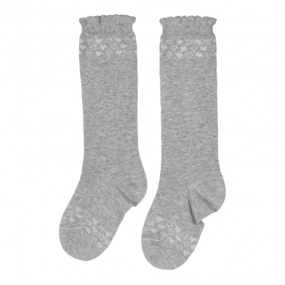 Комплект от два броя чорапи в черно и сиво за момиче Chicco 227781 3