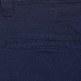 Памучен панталон, тъмно син Benetton 228079 3