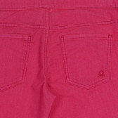 Втален панталон, розов Benetton 228183 3
