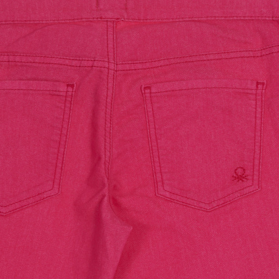 Втален панталон, розов Benetton 228183 3