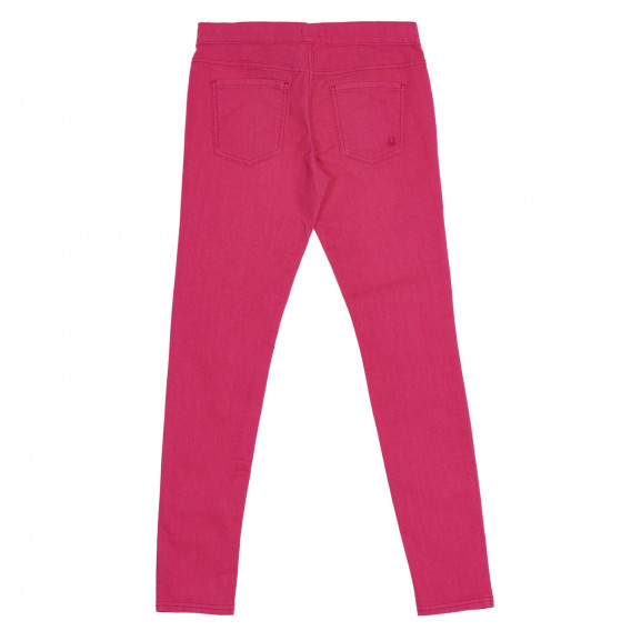 Втален панталон, розов Benetton 228184 4