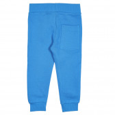 Памучен спортен панталон за бебе, син Benetton 228947 4