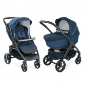 Комбинирана детска количка StyleGo Up 2 в 1, синя Chicco 22994 