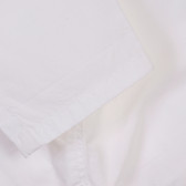 Памучни панталони за бебе за момиче бели Benetton 230260 3