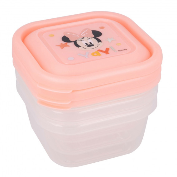 Комплект 3 бр. кутии за храна за момиче, Мини Маус Minnie Mouse 230465 2