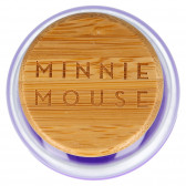 Стъклена бутилка със силиконов калъф Minnie Mouse, 585 мл Minnie Mouse 230526 2