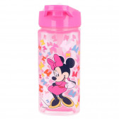 Квадратна детска бутилка Minnie Mouse, 530 мл Minnie Mouse 230549 