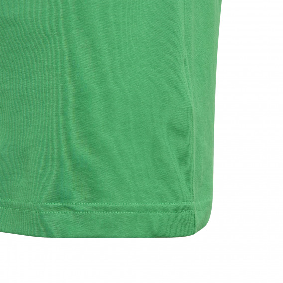 Памучна тениска Graphic Tee, зелена Adidas 231017 4