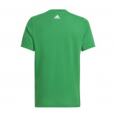 Памучна тениска Essentials Lоgo, зелена Adidas 231035 2