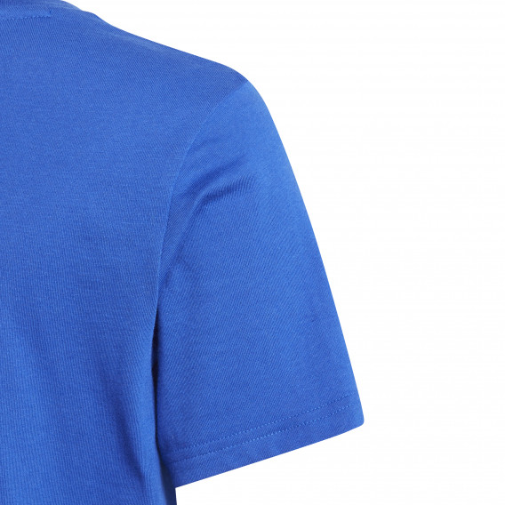 Памучна тениска Essentials Lоgo, синя Adidas 231042 4