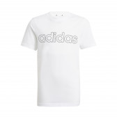 Памучна тениска Essentials Lоgo, бяла Adidas 231088 