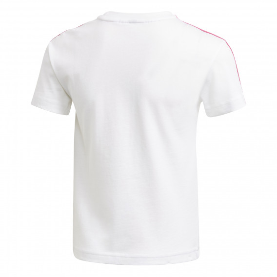 Памучна тениска с щампа на Мини Маус, бяла Adidas 231139 2