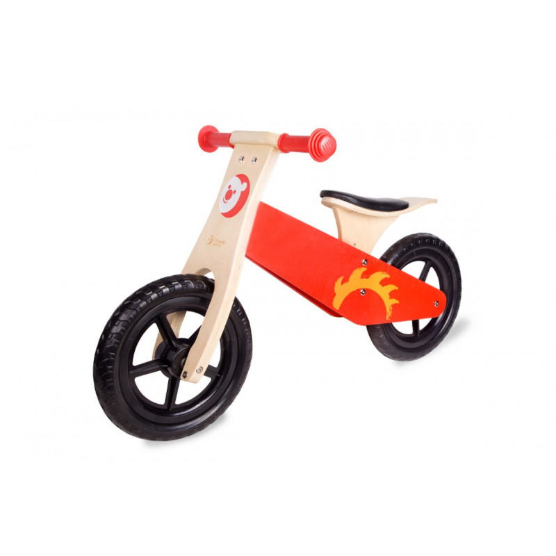 Дървено колело за баланс, Fire, 12"  231635