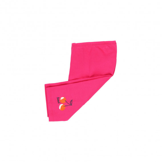 Комплект от две части тениска и клин, бяло и розово Boboli 233448 5