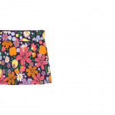 Памучна пола-панталон с флорален принт Boboli 233522 3
