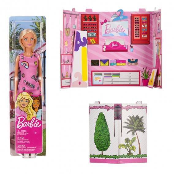 Барби моден бутик с кукла Barbie 233674 