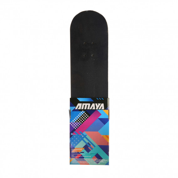 Скейтборд с абстрактен принт на точки и сини акценти Amaya 233772 5