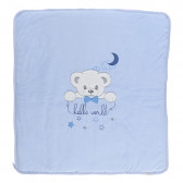 Плюшено одеяло порт за бебе момче Bebetto 2344 1