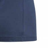 Памучна тениска ESSENTIALS LOGO TEE, синя Adidas 234484 4