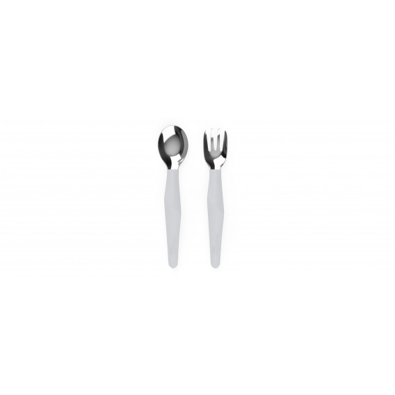 Комплект прибори Cutlery, 2 бр, сиви Everyday baby 234724 